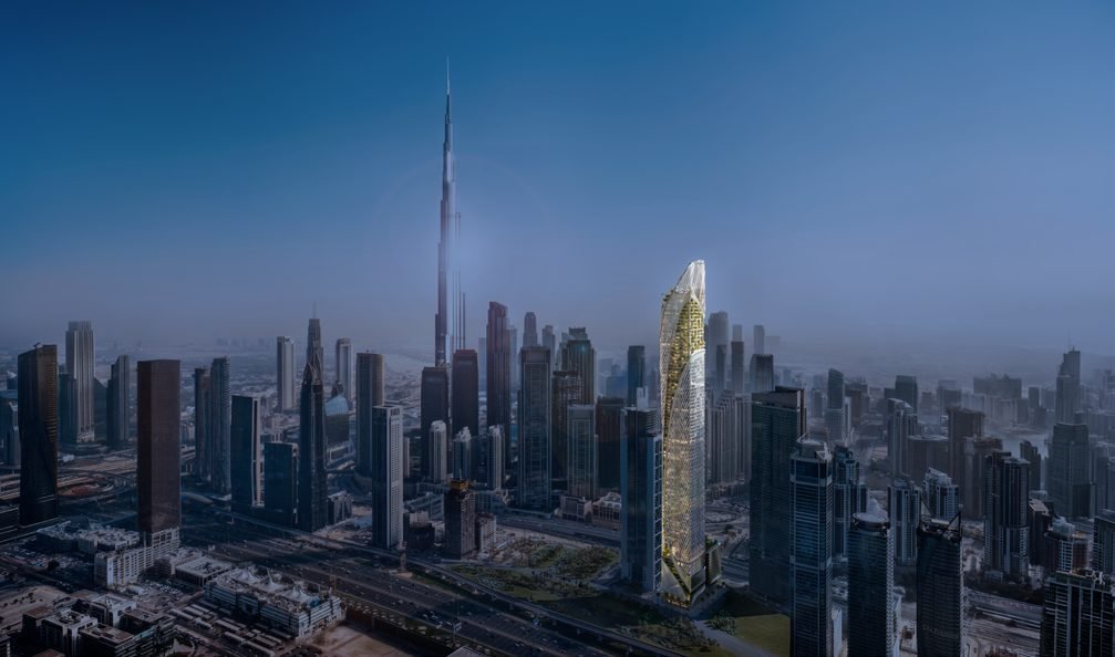 مكتب بريمير واسع لمقر الشركات في برج كريستيان روكفلر على شارع الشيخ زايد