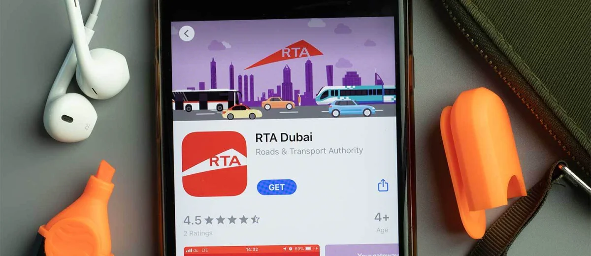 RTA Dubai app official transportation of Dubai
