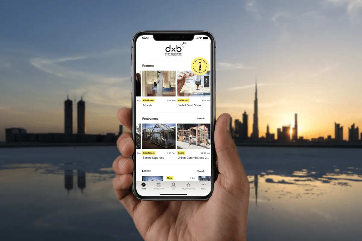 Dubai Events app for information about festivals