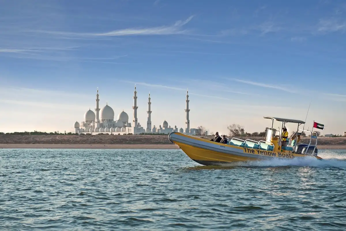 The difference between the yellow boat and regular sea nets