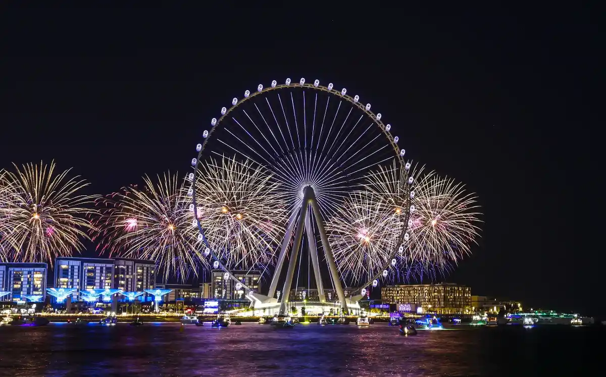 Ain Dubai is a unique view of Dubai