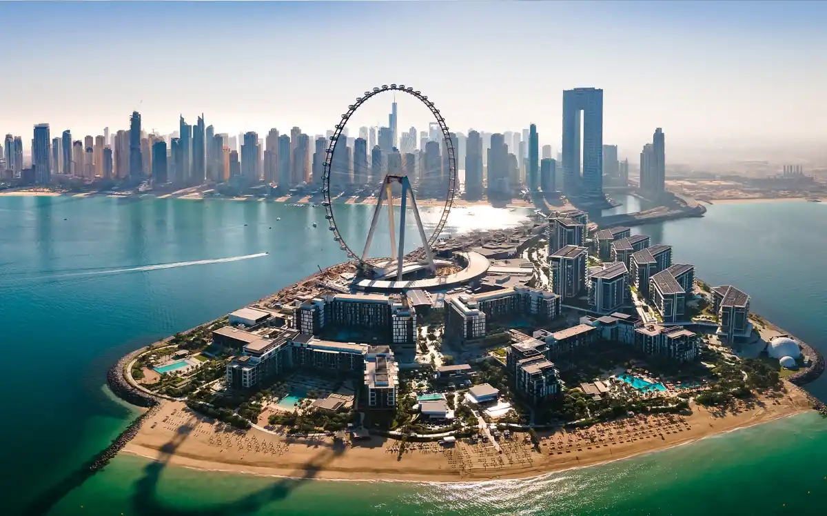 360-degree view of Dubai from Ain Dubai