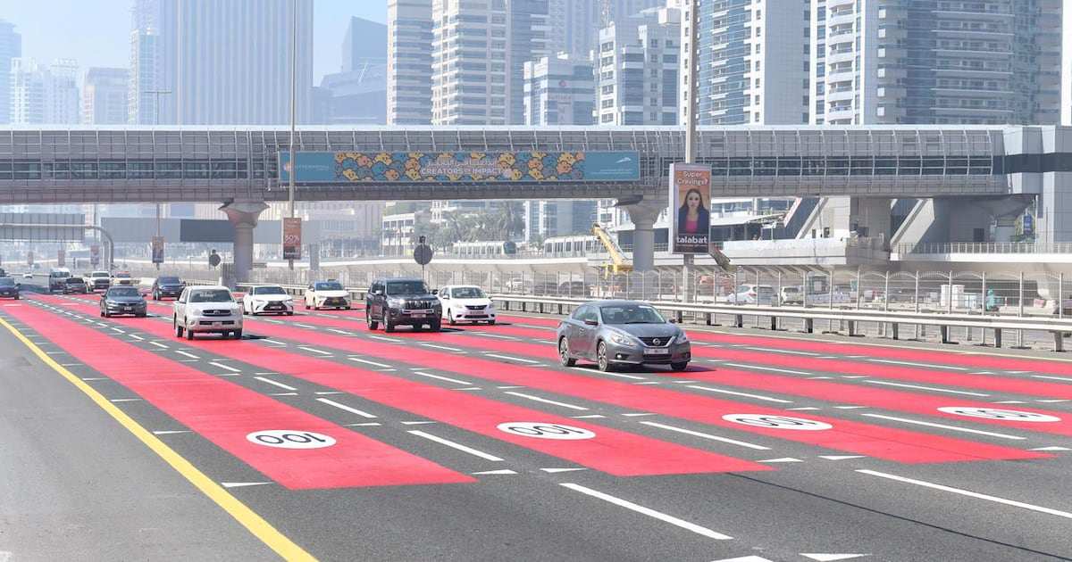 دبي تعدل حدود السرعة في خمسة شوارع بدءا من أول نوفمبر